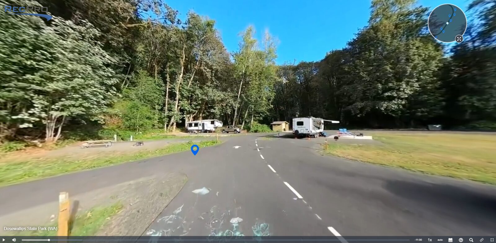 Dosewallips State Park virtual tour preview