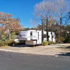 Glen Eden Nudist Resort in Corona California Deluxe Full Hookup Sites