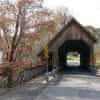 Greenbrier Island Campground near Gatlinburg Tennessee Covered bridge near park