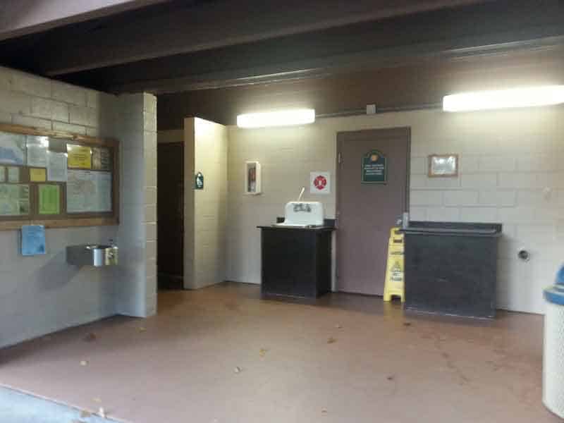 Magnolia Park Campground in Apopka Florida Restroom