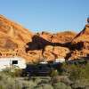 Valley of Fire State Park near Overton Nevada Overview