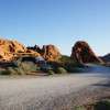 Valley of Fire State Park near Overton Nevada Tents