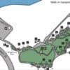 Map of Fort Spokane Campground
